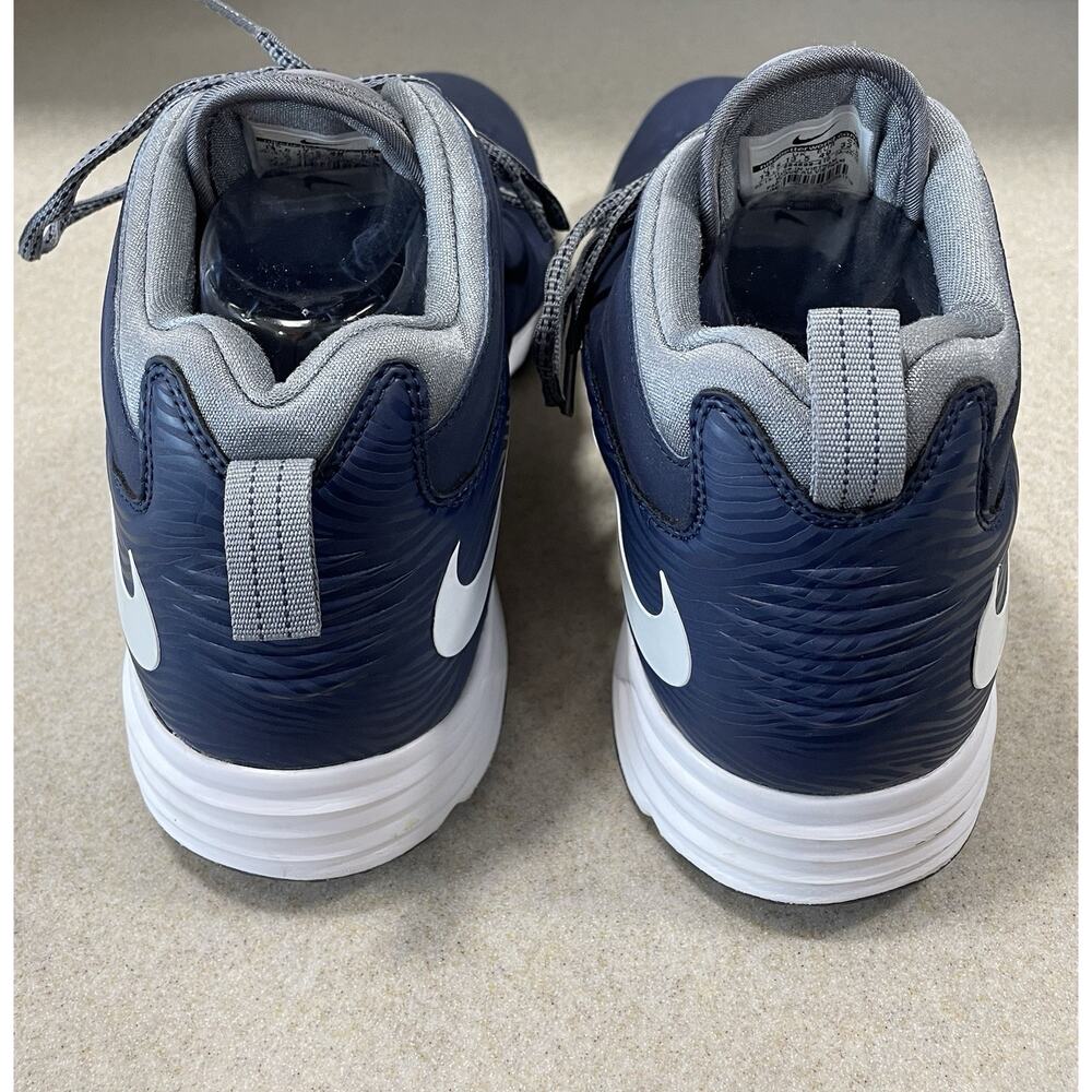 Nike Huarache Lacrosse Shoes Blue/White 684699-010 Mens Size 14.5 Sports Sneaker - Picture 3 of 13